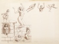 Sketch for mural at Chareau Chenailles